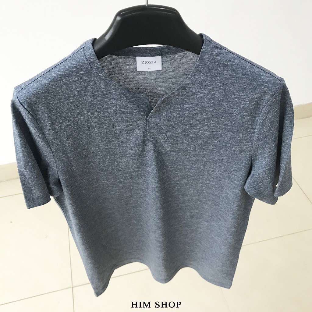 Áo phông Ziozia cổ V ice series