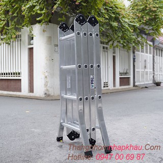 Thang nhôm gấp 4 Pal B6165