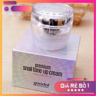 Kem ốc sên dưỡng da Premium Snail Tone Up Cream Goodal