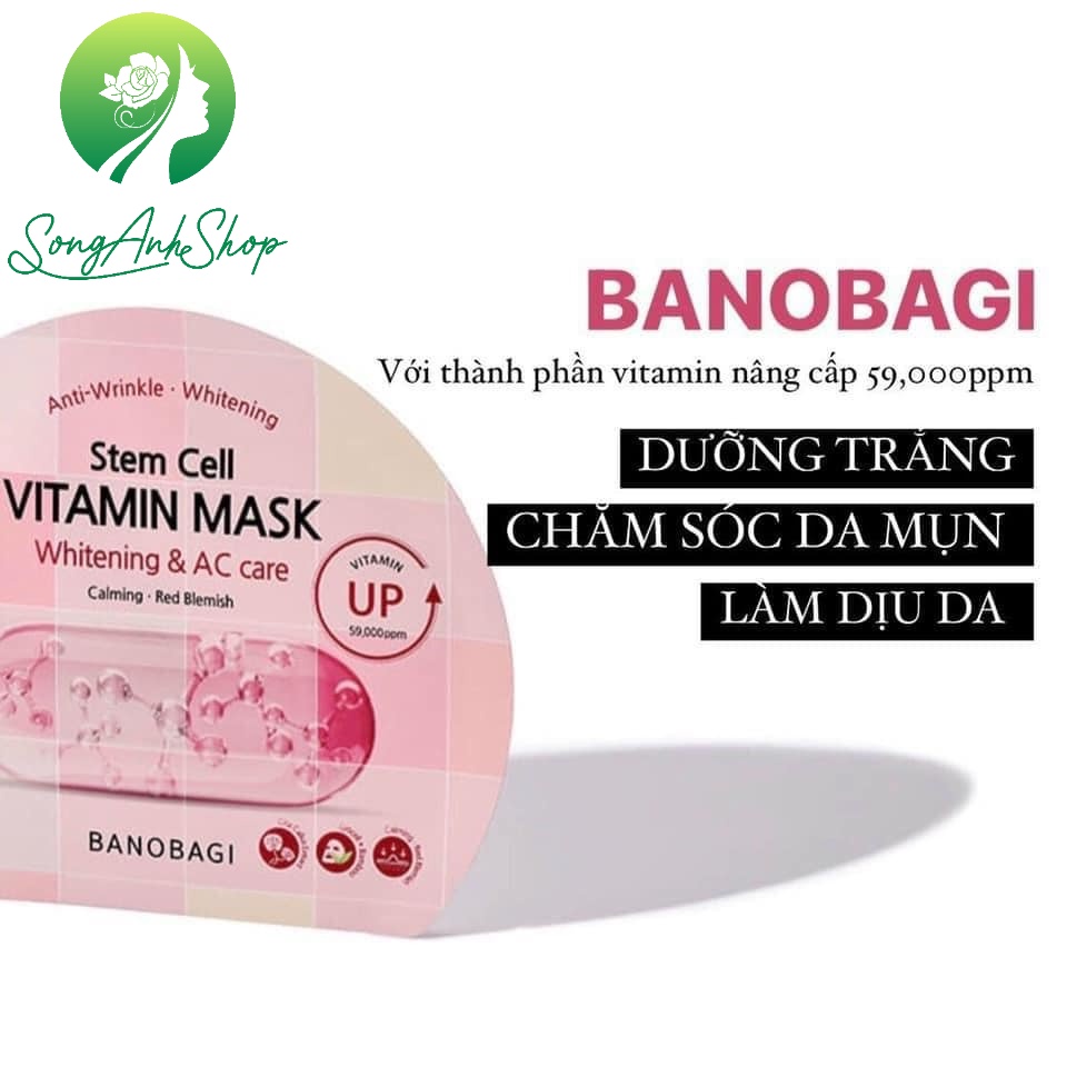 LẺ 1 MIẾNG_Mặt nạ dưỡng da Vit amin Babobagi MẪU MỚI