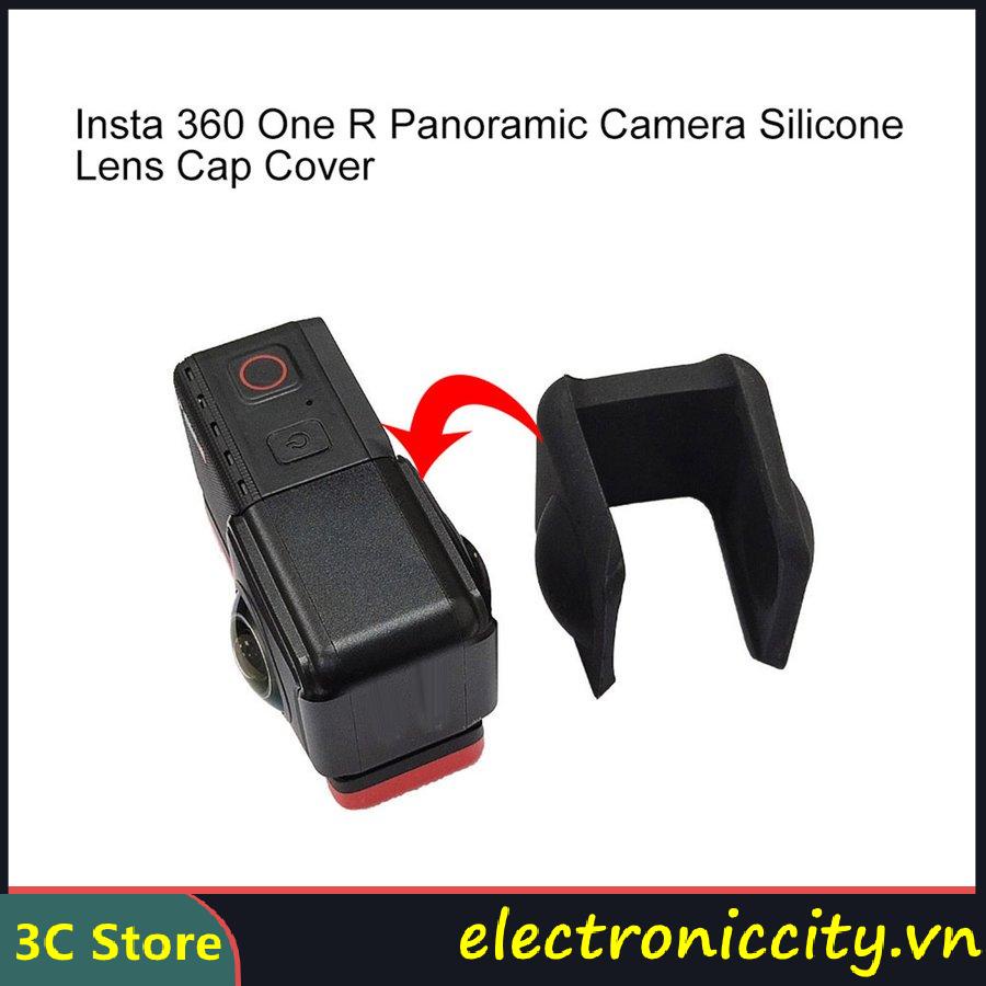 Hình ảnh Bộ 3 nắp silicon bảo vệ ống kính máy ảnh cho Insta 360 One R #4
