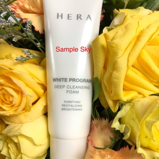 Sữa rửa mặt trắng da - Hera White Program Deep Cleansing Foam 50ml