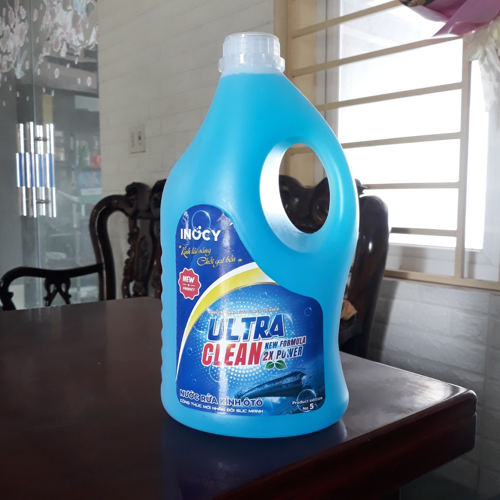 Nước rửa kính đa năng siêu sạch đậm đặc INOCY 3000ml, rửa cả kính ô tô