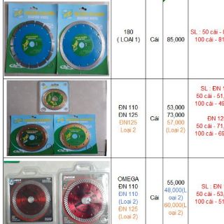 LƯỠI CẮT ĐÁ HOA CƯƠNG RỒNG VÀNG