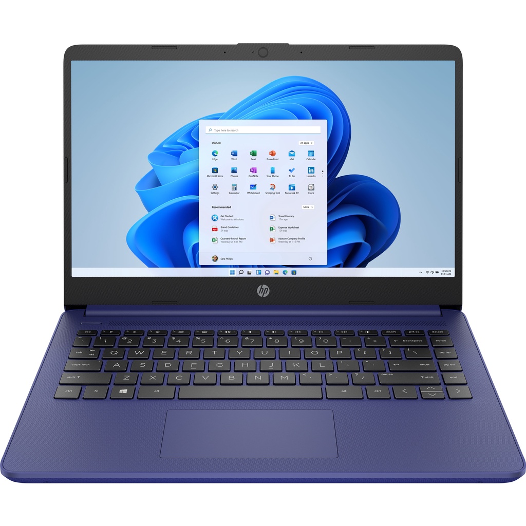 Laptop HP 14 Celeron N4020/ RAM 4GB/ SSD 64GB/ 14 INCH HD chính hãng FPT   + Chuột không dây