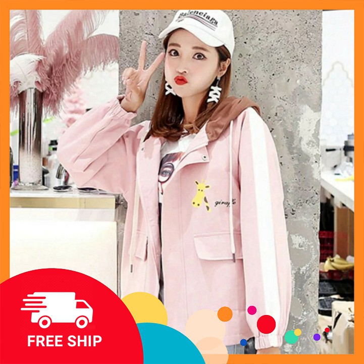 ÁO KHOÁC kaki NỮ TÚI HỘP freesize MÀU TRƠN | BigBuy360 - bigbuy360.vn