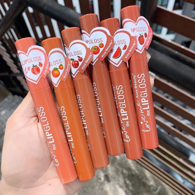 Set son kem lì Lipgoss Thái Lan