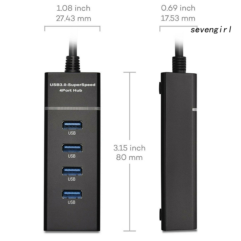 Bộ Chia 4 Cổng Usb 3.0 Tốc Độ Cao Cho Máy Tính / Laptop | BigBuy360 - bigbuy360.vn