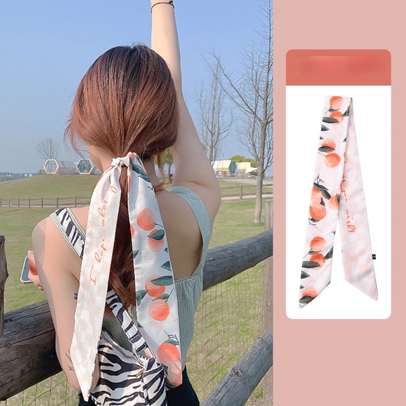 Băng Đô Lụa Thắt Nơ Mẫu Mới 2021