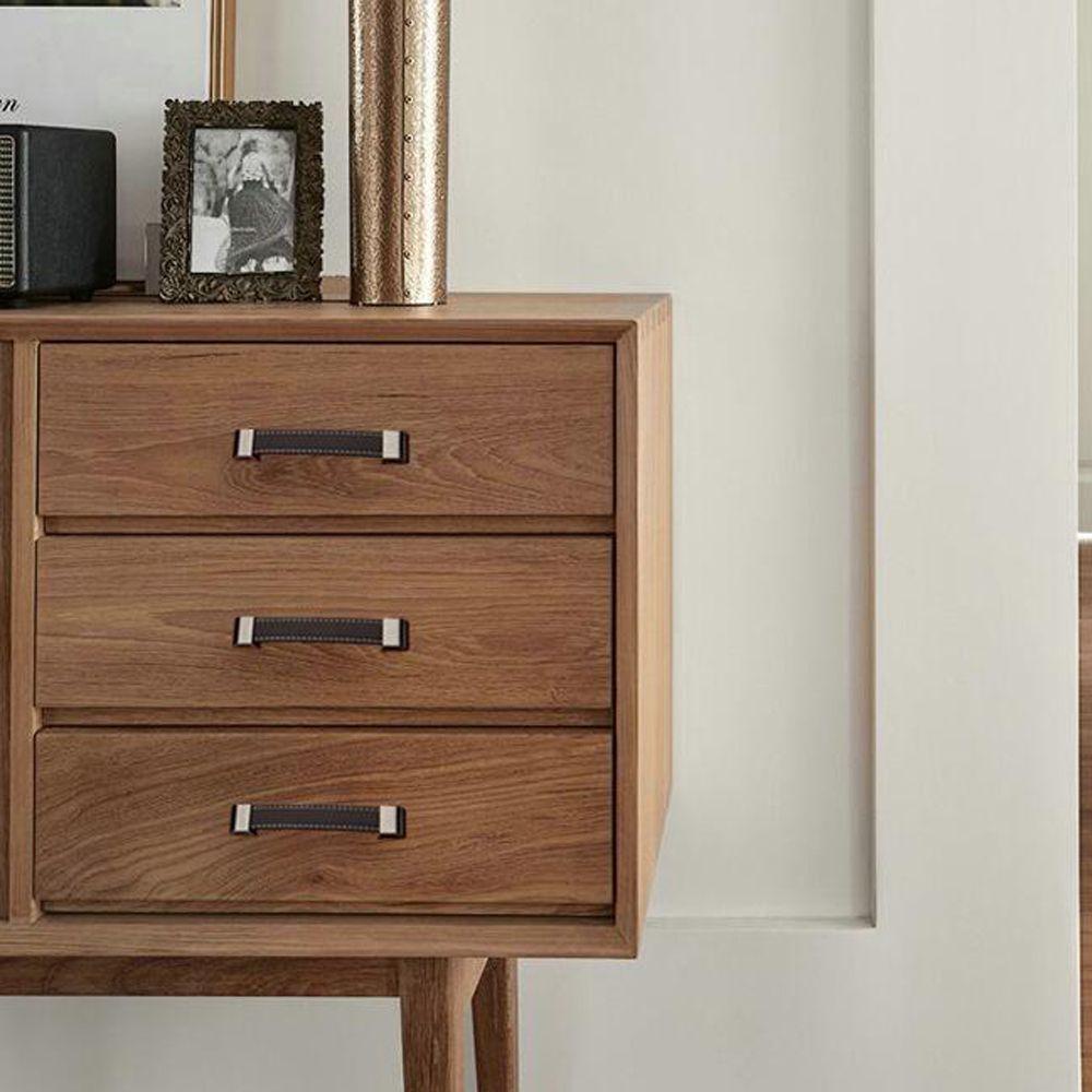 Bộ 2 Tay Cầm Va Li DAPHS Bằng Da Kèm Ốc Vít