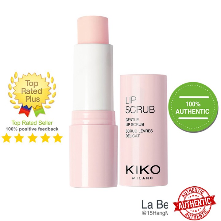 [Mã chiết khấu giảm giá chính hãng] Kiko Lip Scrub - Tẩy Da Chết Môi Dạng Thỏi 4,2gr