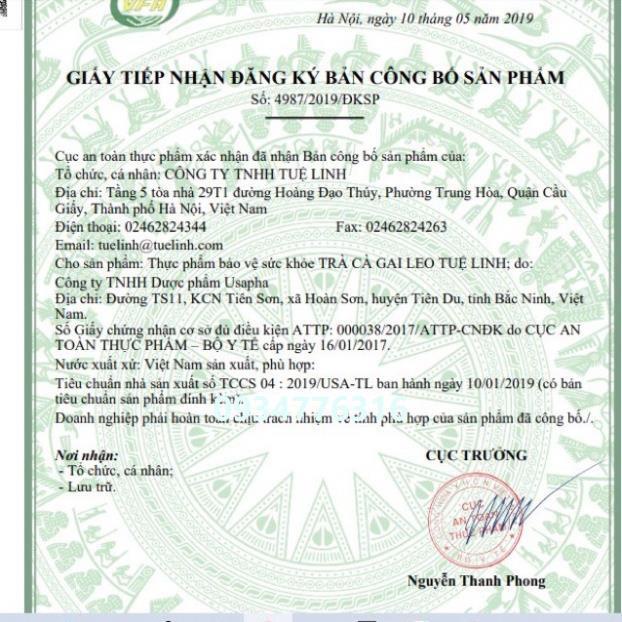 ✅ Cà Gai Leo Tuệ Linh - Giải Độc Gan, Giải Rượu- Hộp 30 viên