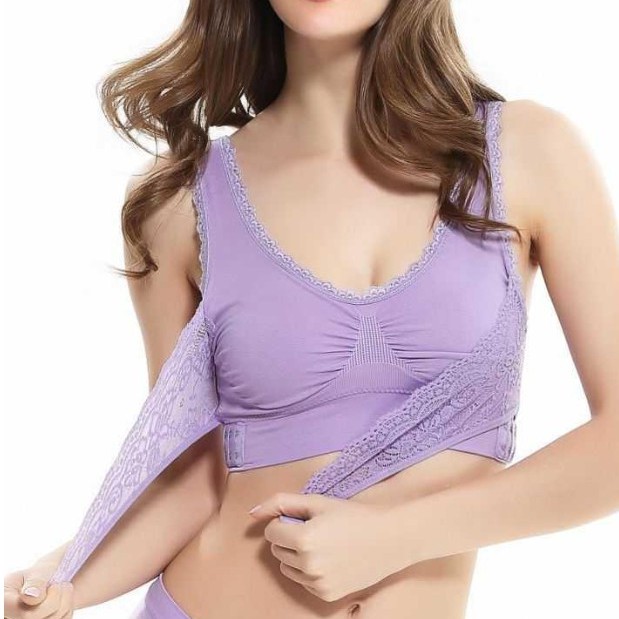 Áo bralette lưới phối ren Mahola A01