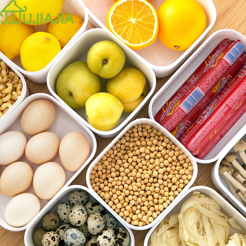 JUJIAJIA Hộp Đựng Thức Ăn Bằng Nhựa Có Thể Sử Dụng Trong Lò Vi Sóng (Có Bán Cả Set)