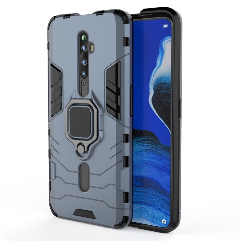 Ốp điện thoại chất liệu silicon PC + TPU cho Oppo Reno 2F