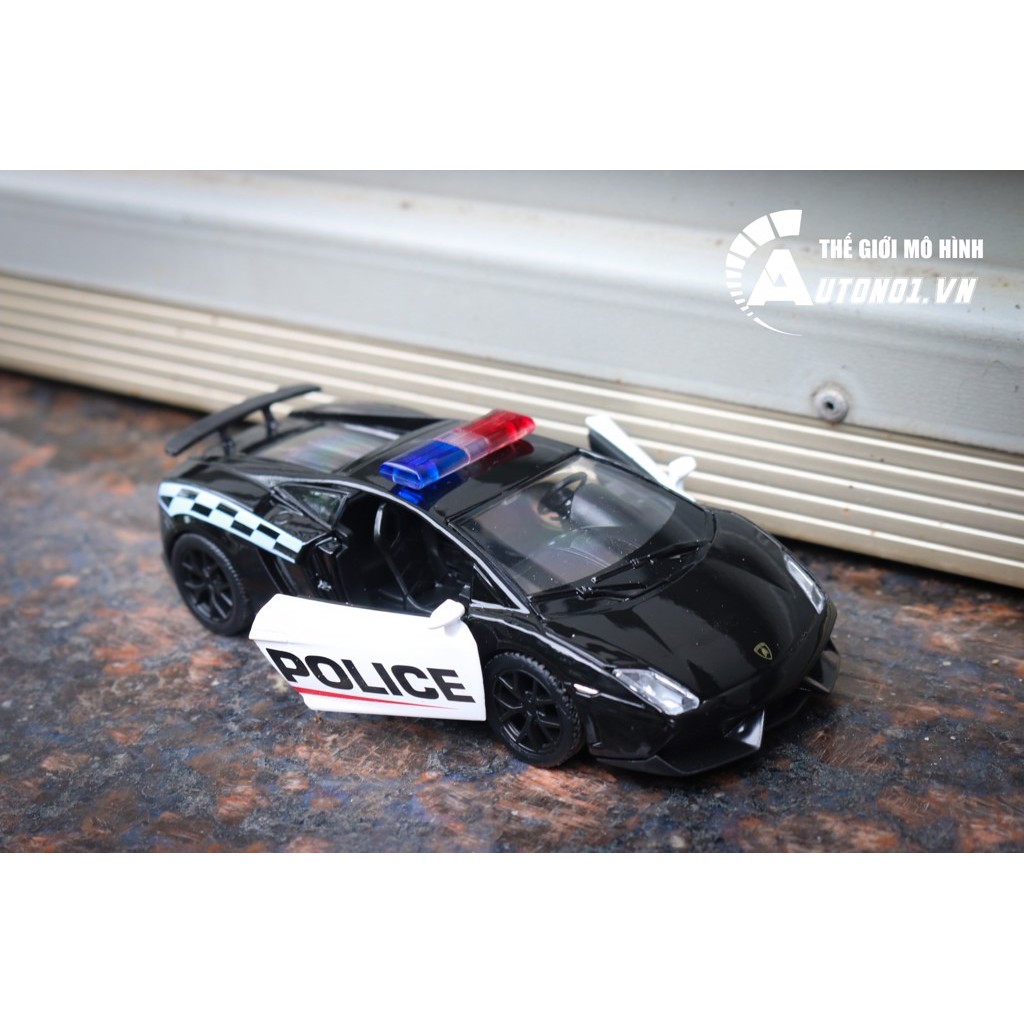 MÔ HÌNH XE LAMBORGHIN GALLARDO POLICE 1:36 SCALE MODEL 7157