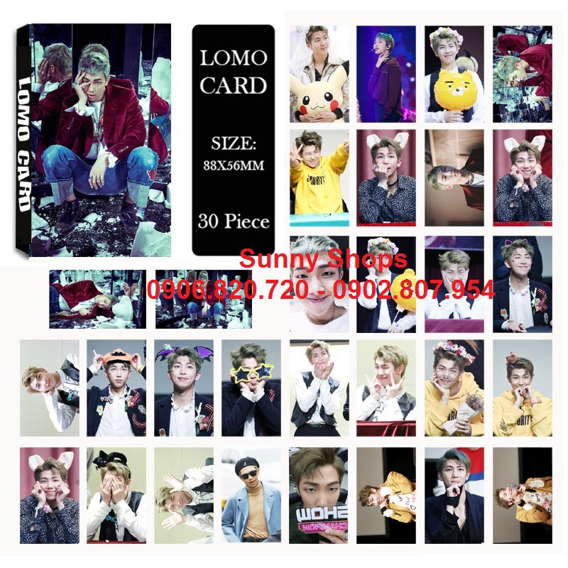 Lomo card hình Rap Monster BTS | BigBuy360 - bigbuy360.vn