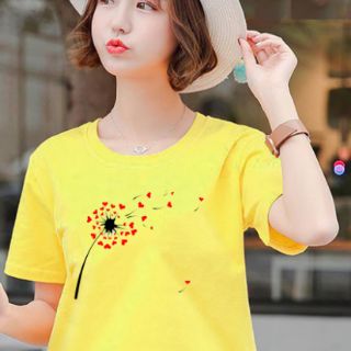 Áo thun in hình bồ công anh