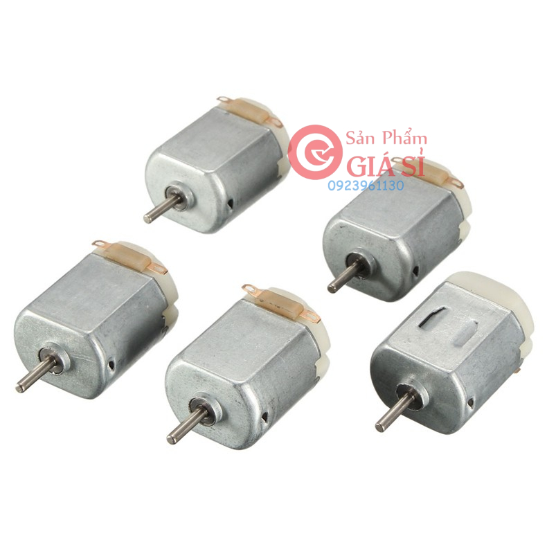 Bộ 2 động cơ motor mô tơ mini 3V-6V, 130 Phiên Bản Mới ❤️freeship❤️