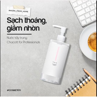 [Mẫu mới Chính Hãng] Nước tẩy trang Chacott 500ml
