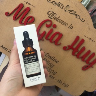 Tinh chất some by mi Galctomyces pure vitamin C glow