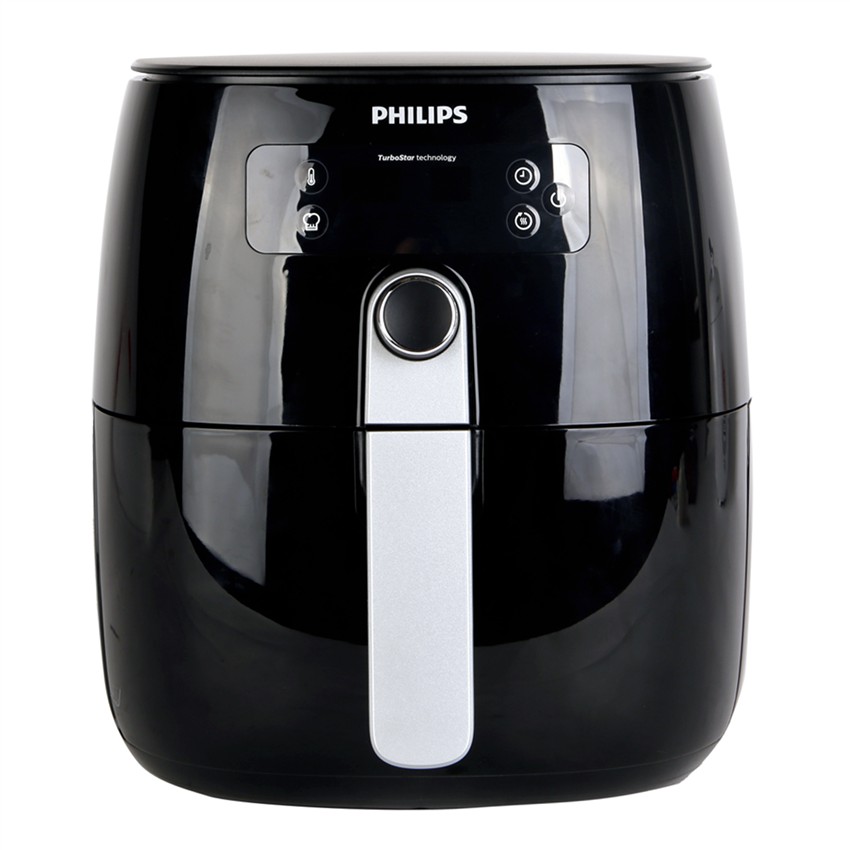 Nồi chiền không dầu philips HD9745, 1500W, công nghệ Loại bỏ chất béo, có vĩ nướng bánh, bảo hành 2 năm toàn cầu