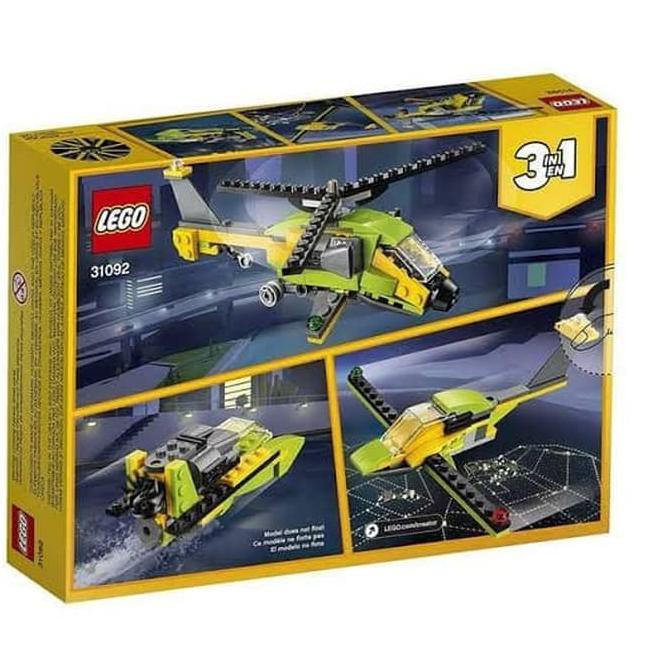 Đồ Chơi Lego Lắp Ráp Máy Bay Trực Thăng 3 Trong 1 88m Mới