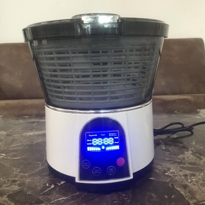 Máy khử khuẩn thực phẩm Dr.Ozone DR100 khử độc khử trùng đa năng với 7 chế độ làm sạch thông minh- Bảo hành chính hãng