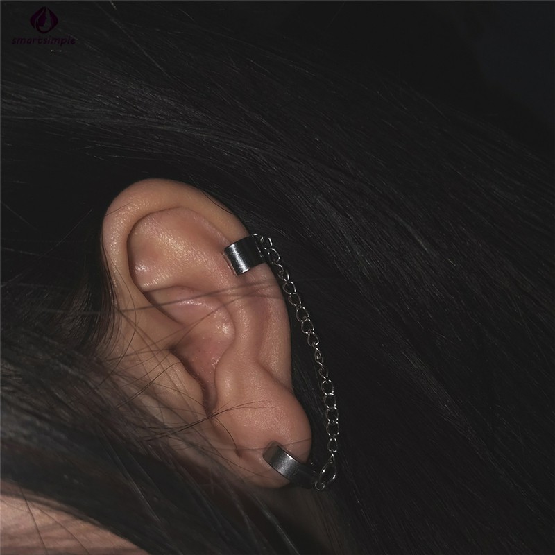 1 Đôi Khuyên Tai Inox Phong Cách Punk