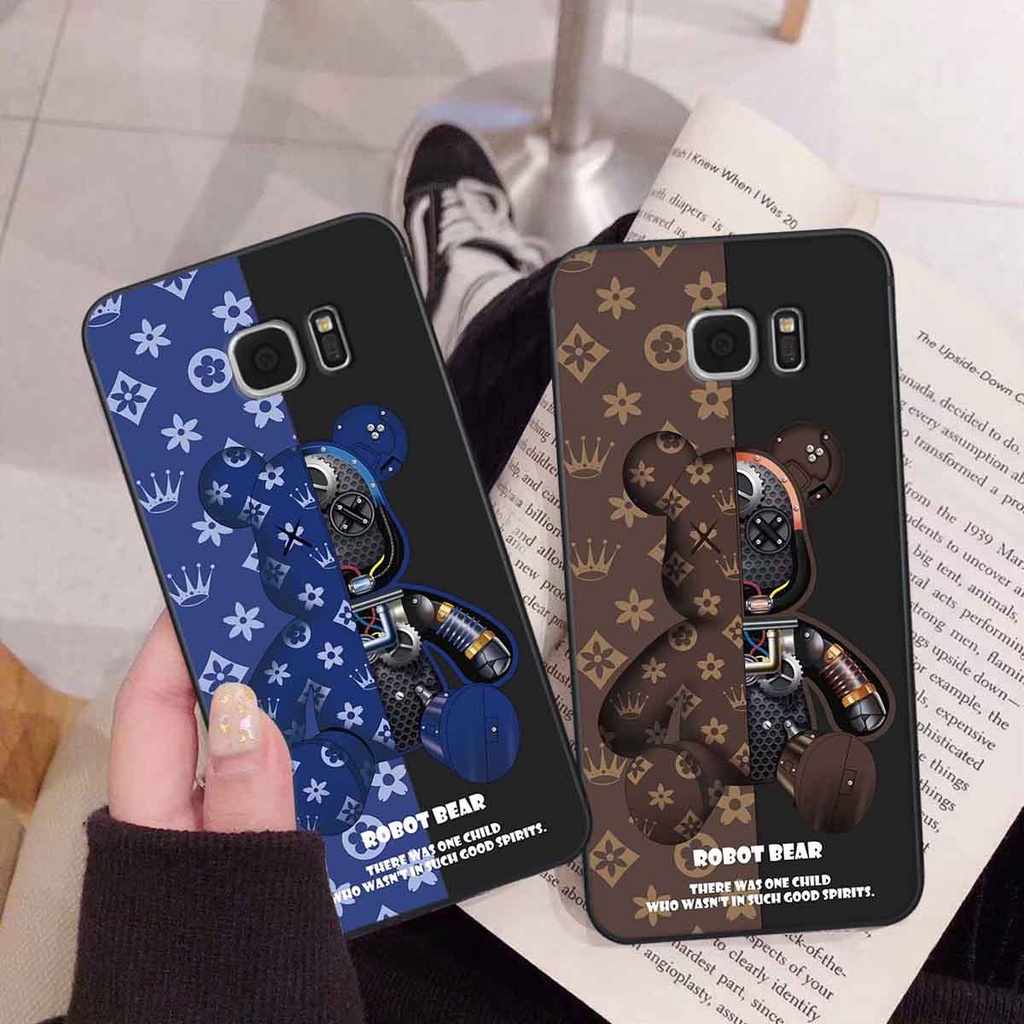 Ốp Samsung S6 / S6 EDGE / S7 / S7 EDGE bear brick, gấu đáng yêu, dễ thương