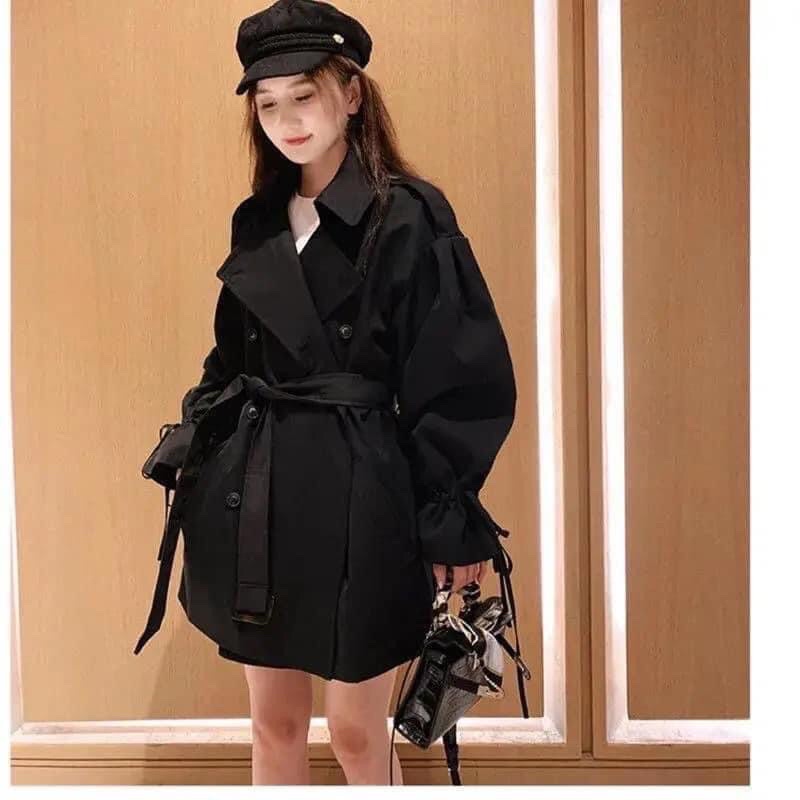 [HÀNG CÓ SẴN] Áo kaki trenchcoat nữ siêu xinh | BigBuy360 - bigbuy360.vn