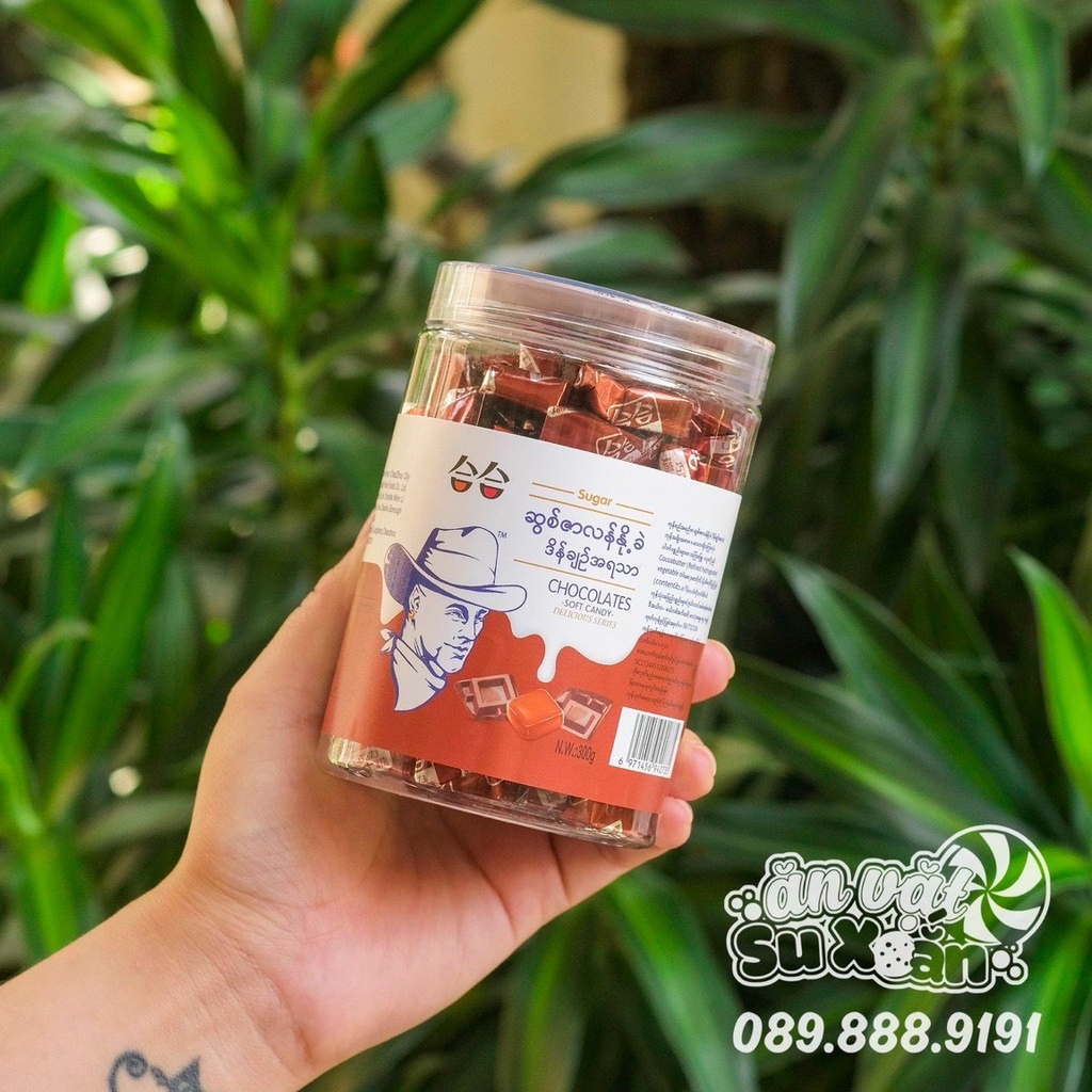 Kẹo ông già Đài Loan Ăn Vặt Su Xoắn