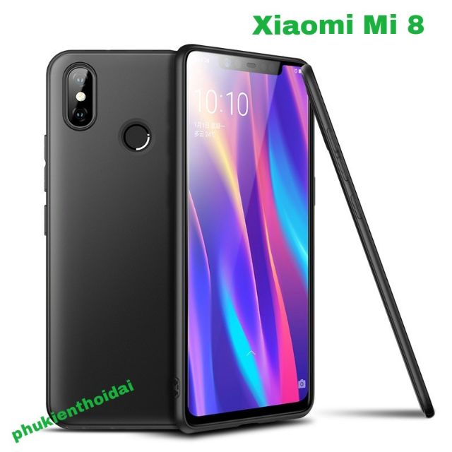 Xiaomi Mi 8 ốp lưng dẻo TPU siêu mỏng bảo vệ camera
