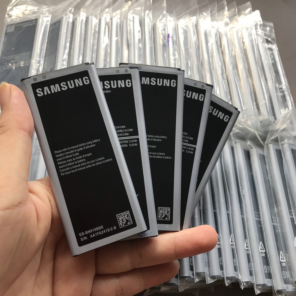 Pin SAMSUNG Note 4_1sim (N910BBE) dung lượng 3220mAh, Hàng SAMSUNG Việt Nam