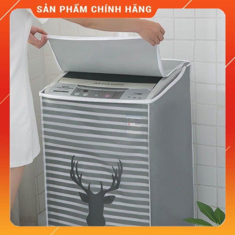 Bọc Phủ Máy Giặt Loại Dày Chống Thấm Chống Bụi Bẩn (8kg - 11kg)