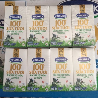 Sữa tươi Vinamilk 100% sữa tươi