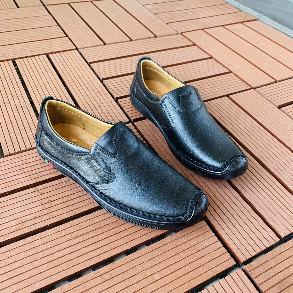 [shop giay minh thu] Giày Mọi nam da bò VIP MT82