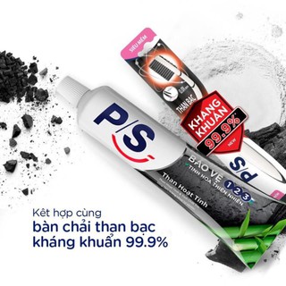 Kem đánh răng P/S than hoạt tính 180g
