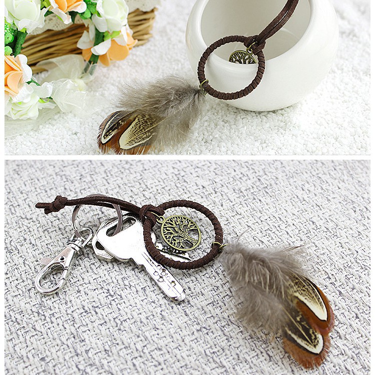 BN29 - Móc khóa Dream Catcher cây cổ thụ