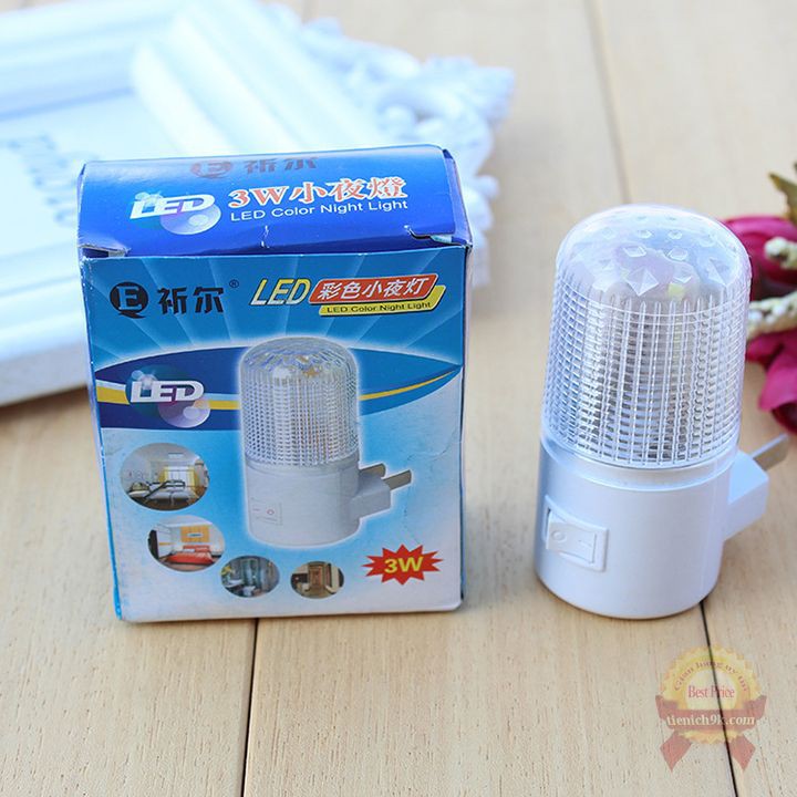 Đèn ngủ để phòng ánh sáng nhẹ tốt cho giấc ngủ bóng đèn led tiết kiệm năng lượng chạy điện 220V