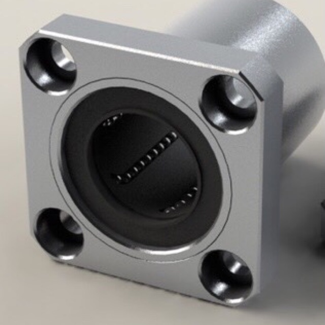 Con trượt tròn LMK20UU - Mặt bích vuông chắc chắn