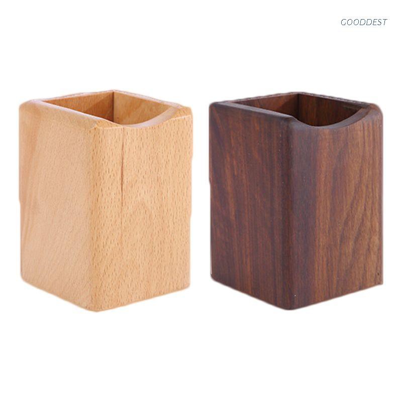 Natural  Pen Pencil Holder Multiple-use Desk Organizer Storage Box Desktop