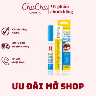 Dưỡng mi Eveline 8in1 Total Action Lash Therapy professional