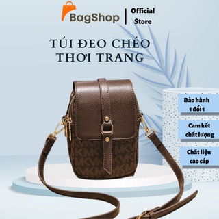 Túi đeo chéo nữ,túi đeo chéo MK thời trang công sở,kiểu dáng xinh,chất liệu da mềm sang chảnh phong sách hàn quốc