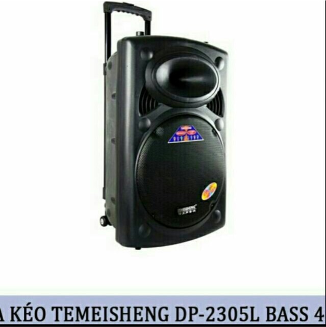 Loa kéo Temeisheng DP-2305L bass 40CM tặng 2 mic