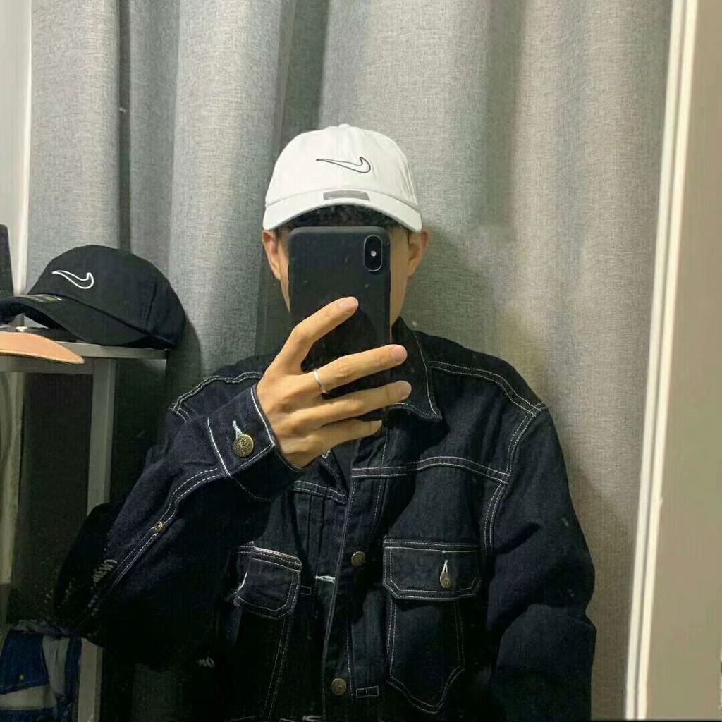 Mũ bóng chày thêu chữ thời trang trẻ trung năng động