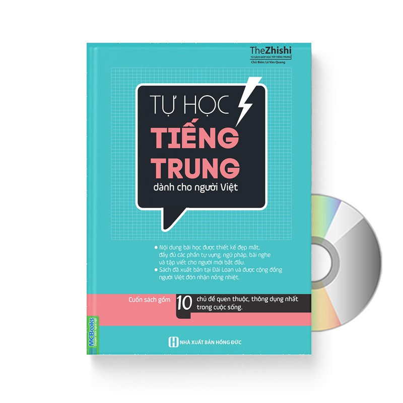 Sách - Tự học tiếng Trung dành cho người Việt+DVD tài liệu