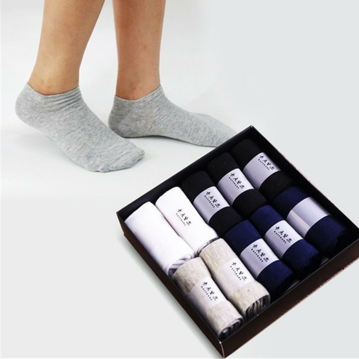 Combo 10 đôi tất nam 4 tone màu chống hôi chân PHONG CÁCH Nhật Bản 【10 TẤT NHẬT】
