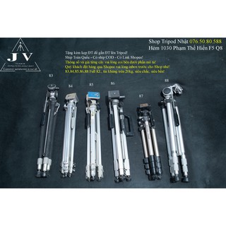 🔥Xả hàng Chân máy ảnh ( Tripod ) Nhật Nội địa hàng cao cấp xách tay - đã qua sử dụng - siêu bền - giá cực tốt!