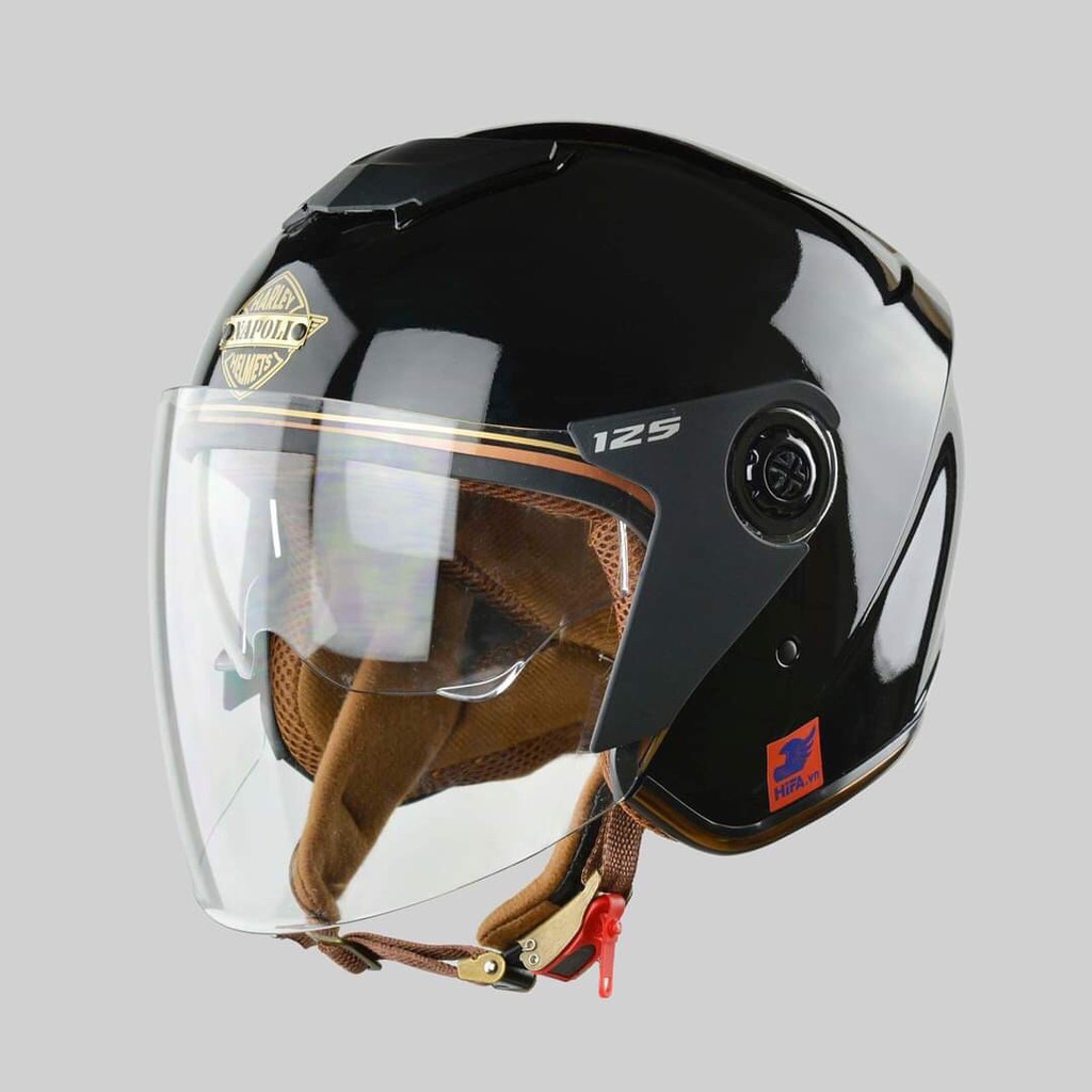 Mũ Bảo Hiểm 3/4 Đầu 2 Kính Napoli Duplex nhiều mẫu  – Bảo Hành 12 Tháng